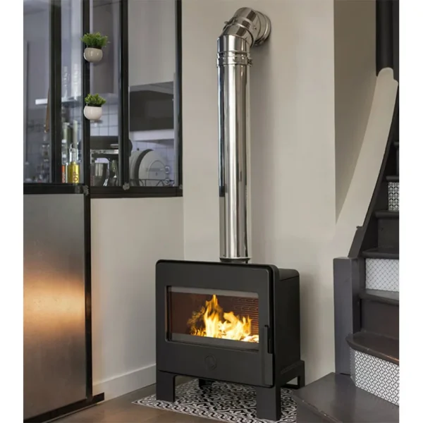 SANDY 8 kW – LAB – Poêle à bois DEVILLE